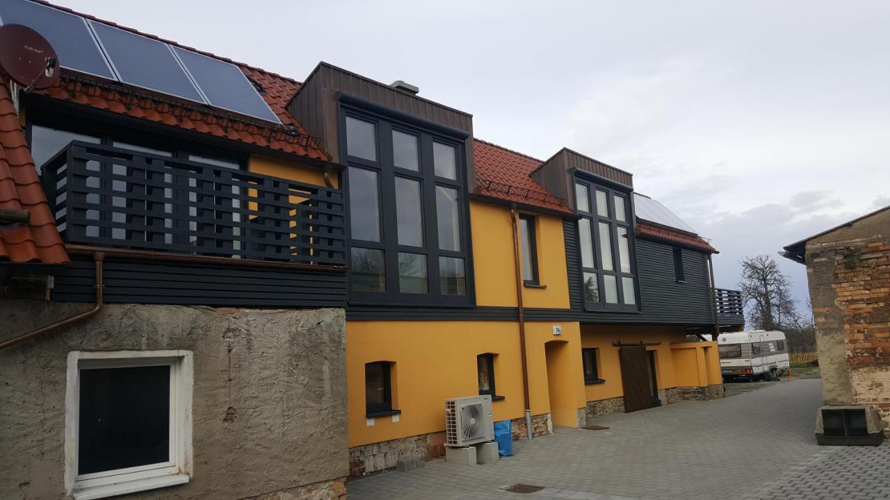 Ferienwohnung Auf Dem Bauernhof Grossraeschen Dış mekan fotoğraf